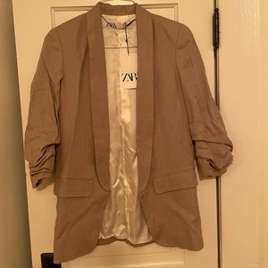Zara linen blazer
